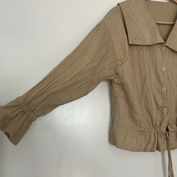 Reifhaus Sailor Peter Pan collar top S M - Picture 3 of 5